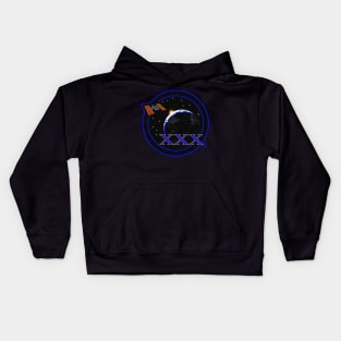 Black Panther Art - NASA Space Badge 78 Kids Hoodie